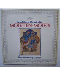 Jacob Obrecht (1457-1505) & Pierre de la Rue (1452-1518) • Motetten / Motets LP