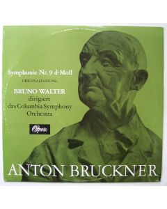 Anton Bruckner (1824-1896) • Symphonie Nr. 9 d-Moll LP • Bruno Walter
