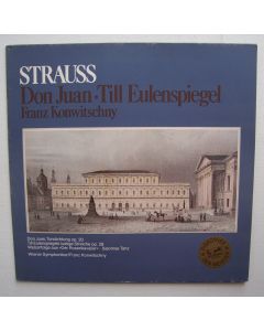 Richard Strauss (1864-1949) • Don Juan - Till Eulenspiegel LP • Franz Konwitschny