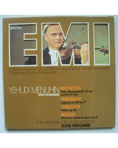 Yehudin Menuhin spielt Romanzen von Beethoven, Wieniawski, Chausson, Berlioz LP