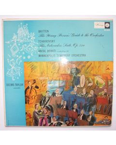 Britten (1913-1976): The Young Person's Guide to the Orchestra LP • Deems Taylor