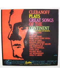 Clebanoff plays great Songs of the Continent LP