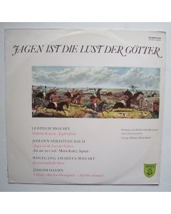 Johann Sebastian Bach (1685-1750) • Jagen ist die Lust der Götter LP
