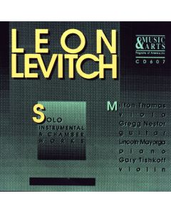 Leon Levitch (1927-2014) • Solo instrumental & Chamber Works CD