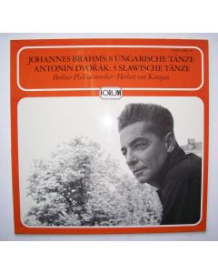 Herbert von Karajan: Johannes Brahms (1833-1897) • 8 Ungarische Tänze LP