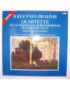 Johannes Brahms (1833-1897) • Quartette für vier Singstimmen LP