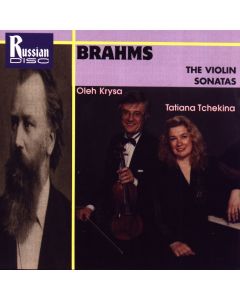 Johannes Brahms (1833-1897) • Violin Sonatas CD • Oleh Krysa