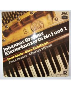 Johannes Brahms (1833-1897) • Klavierkonzerte Nr. 1 und 2 2 LPs