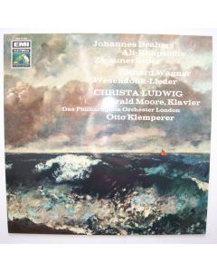 Johannes Brahms (1833-1897) • Alt-Rhapsodie LP • Christa Ludwig
