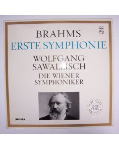 Johannes Brahms (1833-1897) • Erste Symphonie LP • Wolfgang Sawallisch