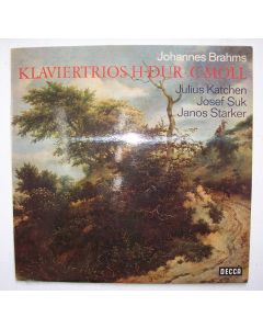 Brahms (1833-1897) • Klaviertrios LP • Julius Katchen, Josef Suk, Janos Starker