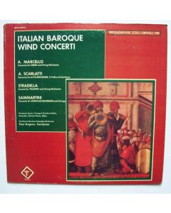 Italian Baroque Wind Concerti LP • Quadrophonie