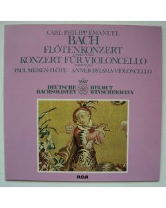 Carl Philipp Emanuel Bach (1714-1788) • Flötenkonzert LP • Paul Meisen