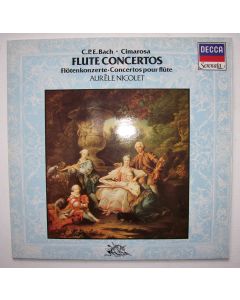 C.P.E. Bach (1714-1788) & Cimarosa (1749-1801) - Flute Concertos LP