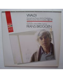Frans Brüggen: Vivaldi (1678-1741) • Concerti per Flauto, Archi e Cembalo op. 10 LP