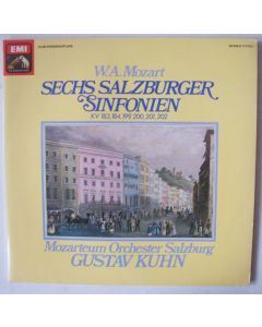 Wolfgang Amadeus Mozart (1756-1791) • Sechs Salzburger Sinfonien 2 LPs