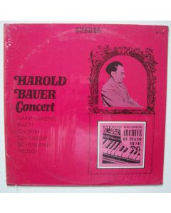Harold Bauer Concert LP