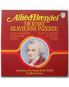 Wolfgang Amadeus Mozart (1756-1791) • Klavierkonzerte 2 LPs • Alfred Brendel