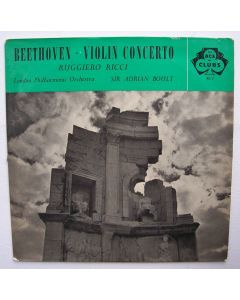 Ludwig van Beethoven (1770-1827) • Violin Concerto LP • Ruggiero Ricci