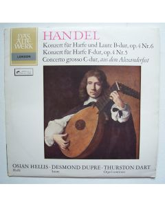 Georg Friedrich Händel (1685-1759) • Konzert für Harfe und Laute B-Dur LP