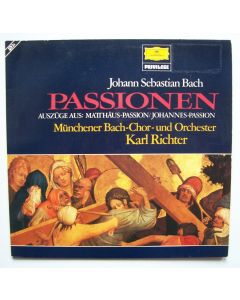 Johann Sebastian Bach (1685-1750) • Passionen 2 LPs • Karl Richter