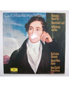 Carl Maria von Weber (1786-1826) - Klarinettenkonzert Nr. 1 LP - Karl Leister