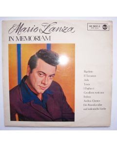 Mario Lanza • In Memoriam LP