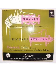 Friedrich Gulda • W. A. Mozart & Richard Strauss LP