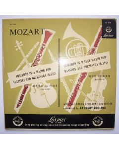 Wolfgang Amadeus Mozart (1756-1791) • Concertos LP • Gervase de Peyer
