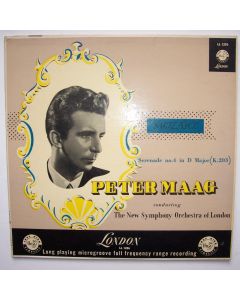 Peter Maag: Wolfgang Amadeus Mozart (1756-1791) • Serenade No. 4 LP