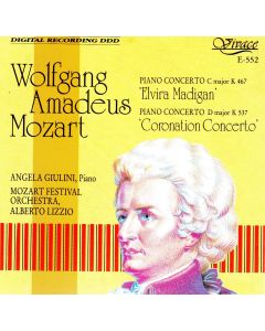 Wolfgang Amadeus Mozart (1756-1791) • Piano Concerto Elvira Magidan CD