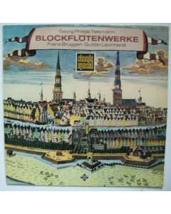 Georg Philipp Telemann (1681-1767) • Blockflötenwerke LP • Frans Brüggen