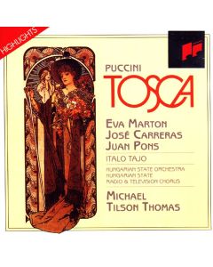 Giacomo Puccini (1858-1924) • Tosca CD • Michael Tilson Thomas 