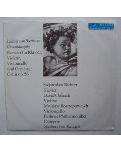 Ludwig van Beethoven (1770-1827) • Tripelkonzert LP • David Oistrach