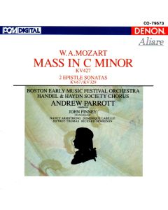Wolfgang Amadeus Mozart (1756-1791) • Mass in C minor CD