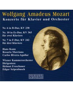 Wolfgang Amadeus Mozart (1756-1791) • Konzerte für Klavier und Orchester CD
