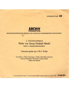 Georg Friedrich Händel (1685-1759) • Concerto grosso op. 6 Nr. 5 D-Dur 7"