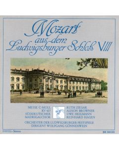 Wolfgang Amadeus Mozart (1756-1791) aus dem Ludwigsburger Schloß VIII CD