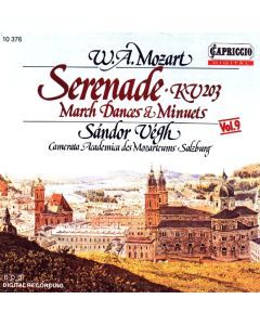 Wolfgang Amadeus Mozart (1756-1791) • Serenade KV 203 CD • Sandor Végh