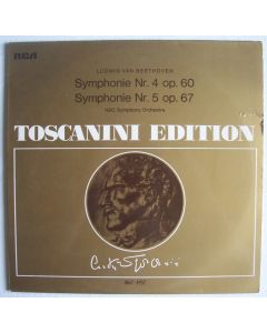 Arturo Toscanini (1867-1957) Edition: Beethoven • Symphonie Nr. 4 & Nr. 5 LP