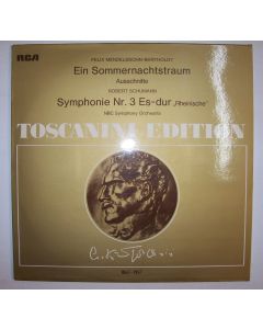 Arturo Toscanini Edition: Felix Mendelssohn-Bartholdy - Ein Sommernachtstraum LP