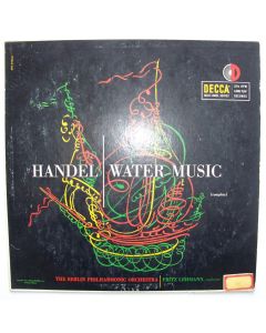 Georg Friedrich Händel (1685-1759) • Water Music LP • Fritz Lehmann