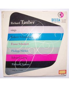 Richard Tauber sings Schumann, Schubert, Silcher, Grieg, Strauss LP