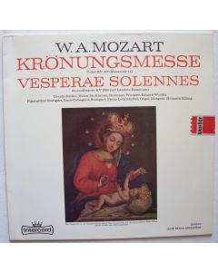Wolfgang Amadeus Mozart (1756-1791) • Krönungsmesse LP • Helmuth Rilling