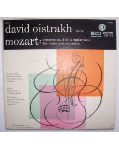 Mozart (1756-1791) • Violin Concerto No. 5 "Turkish" LP • David Oistrakh