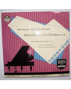 Mozart (1756-1791) • Piano Concerto No. 14 10" • Friedrich Gulda