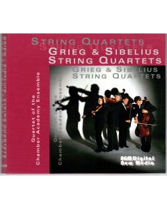 Quartet of the Chamber Academy Ensemble • String Quartets by Grieg & Sibelius CD