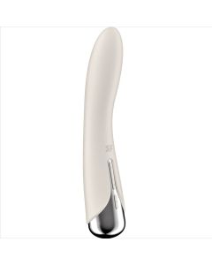 SATISFYER - SPINNING VIBE 1 G-SPOT BEIGE ROTATOR VIBRATOR