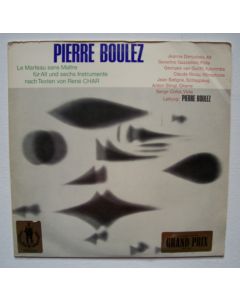 Pierre Boulez (1925-2016) • Le Marteau sans Maître LP