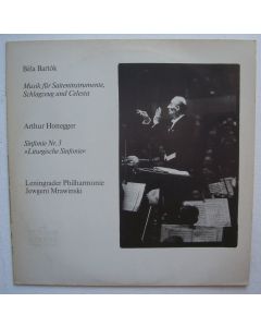 Bartók (1881-1945) • Musik für Saiteninstrumente, Schlagzeug und Celesta LP